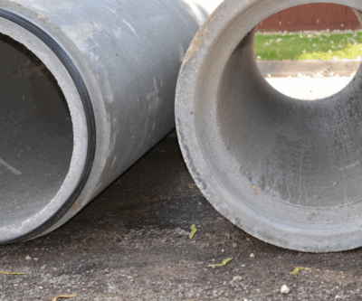 Installation of underground stormwater pipes by Pavitt Group workers.